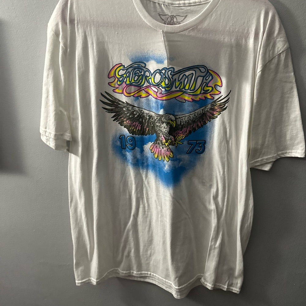 White Graphic T-Shirt